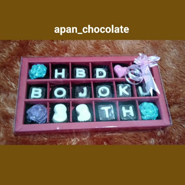 

Coklat box isi 18