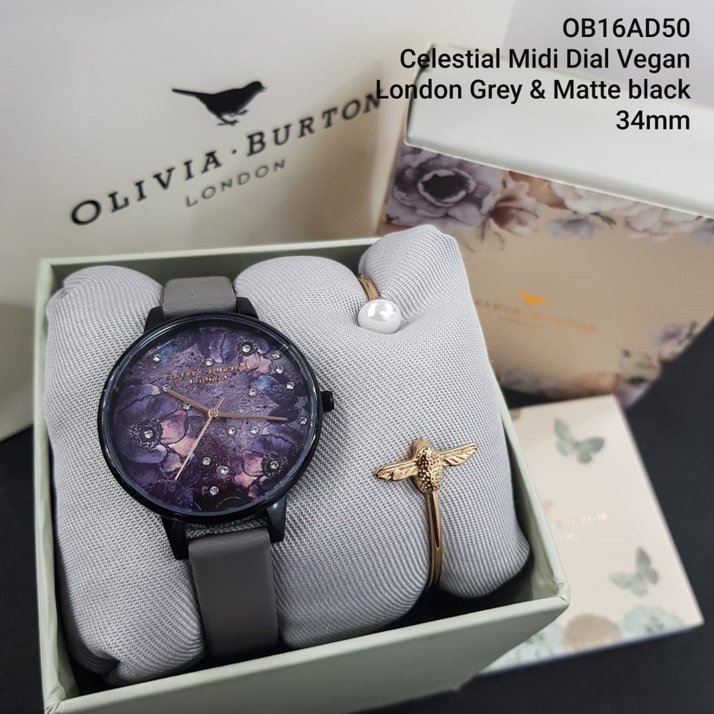 OLIVIA BURTON ORIGINAL JAM TANGAN PRIA WANITA | RANTAI | KULIT | KARET | MURAH | WANITA ORIGINAL OB 