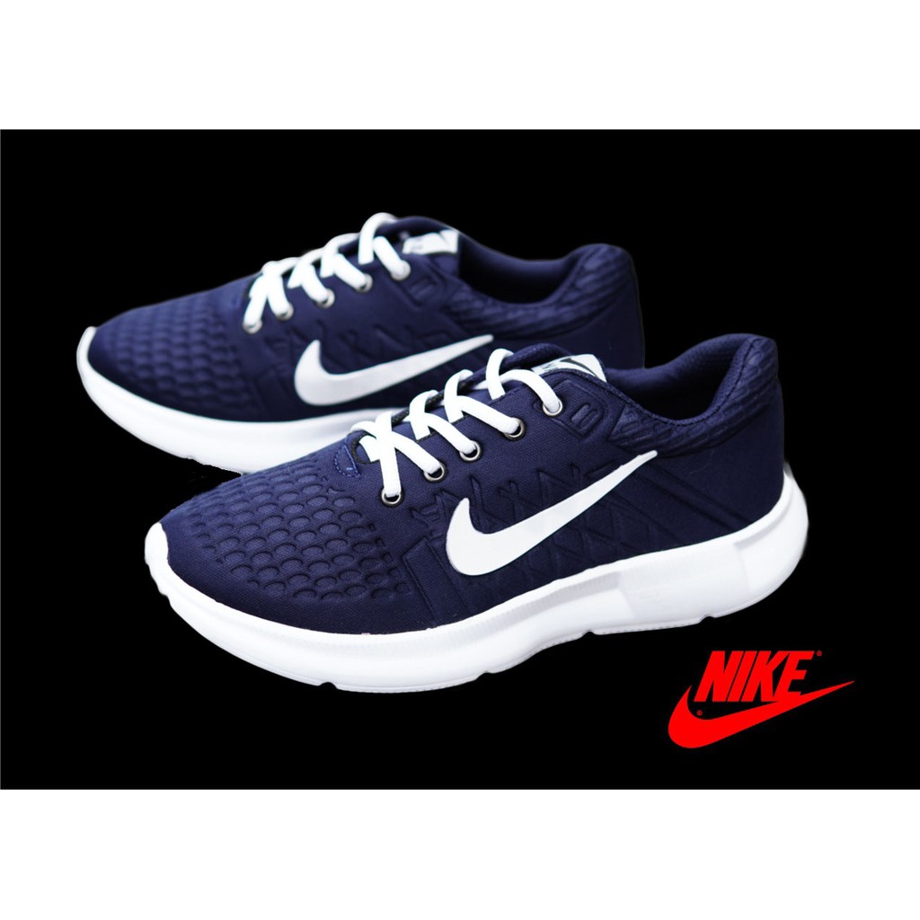 PROMO !! SNEAKERS PRIA SEPATU OLAHRAGA JOGGING NIKE ROSHERUN PRO NAVY RUNNING OUTDOOR FITNESS