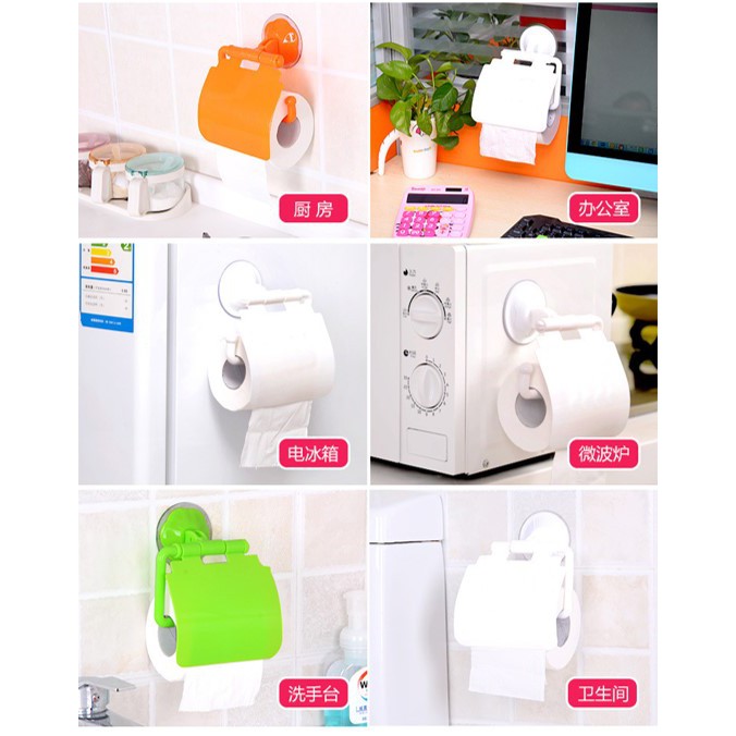 Travelmate Tempat Tisu Tissue Gulung Toilet Roll Holder Dapur Gantungan