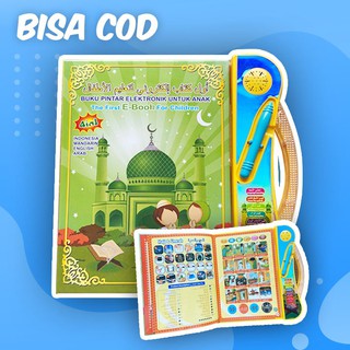 MAGIC BOOK Playbook Ebook 4 Bahasa Mainan Edukasi Anak