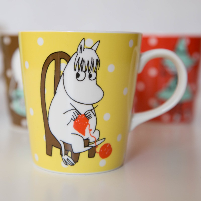 240ml Creative Cartoon Anime Moomin Coffee Travel Mug Oblique Wave Point Caneca Water Cup Friends Shopee Indonesia