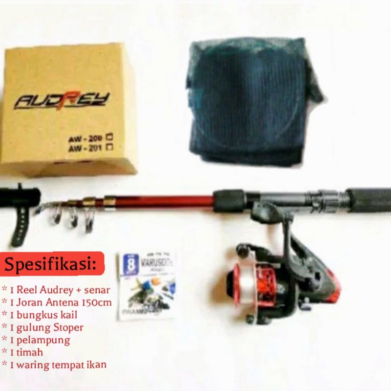 Set Pancing Murah 5 Bearing Kekuatan MAX 5 kg