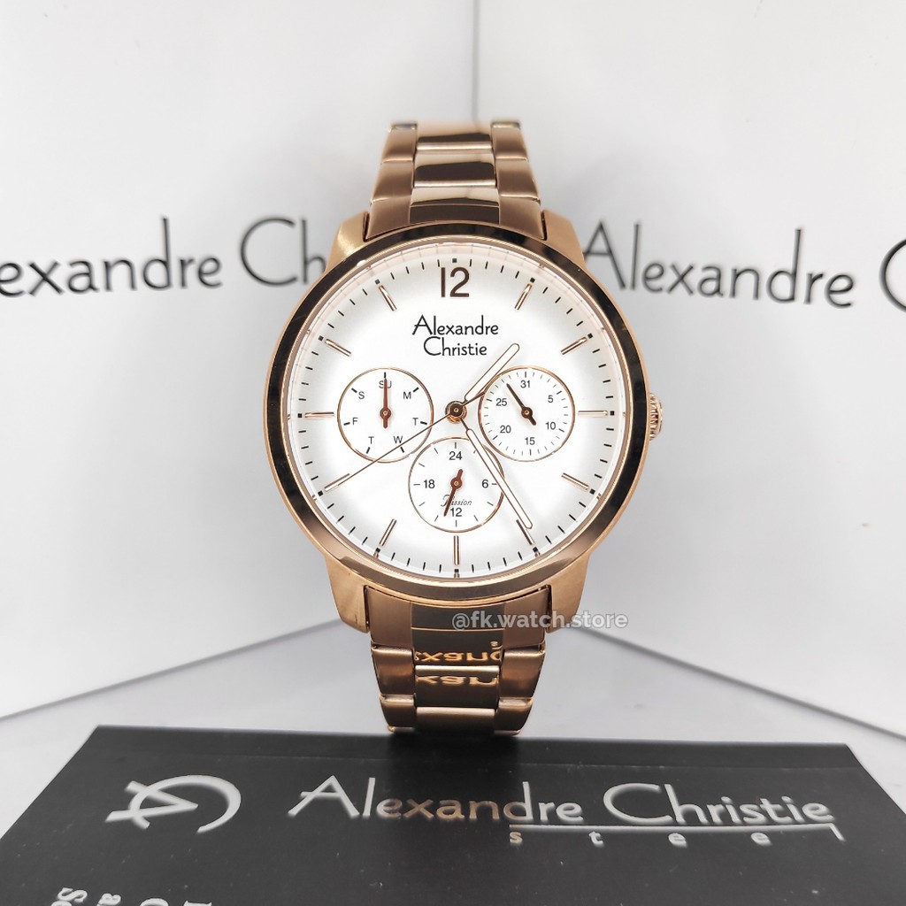 Alexandre Christie AC 2875 BF / AC2875 Original Jam Tangan Wanita Analog
