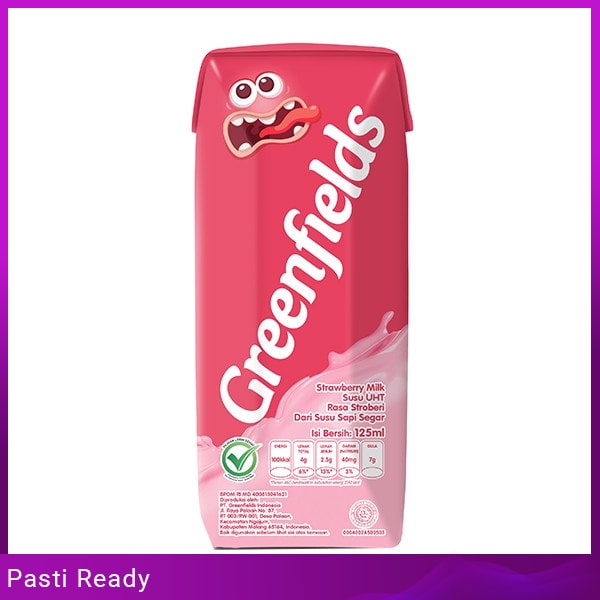 

Greenfields UHT Strawberry 125 Ml Grosir Bisa COD