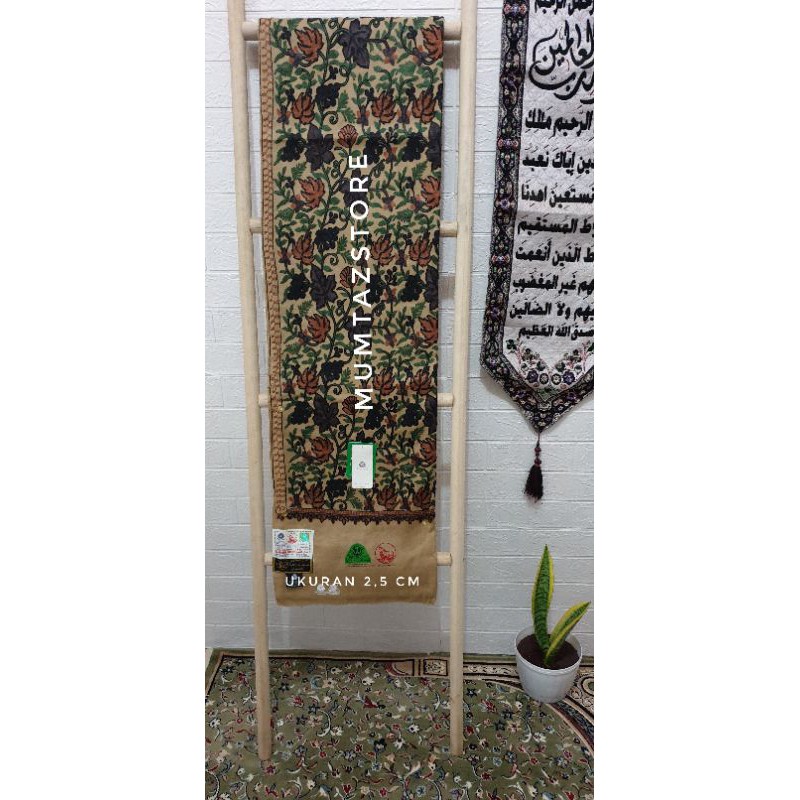 sorban kasmir full bordir 2,5 meter original