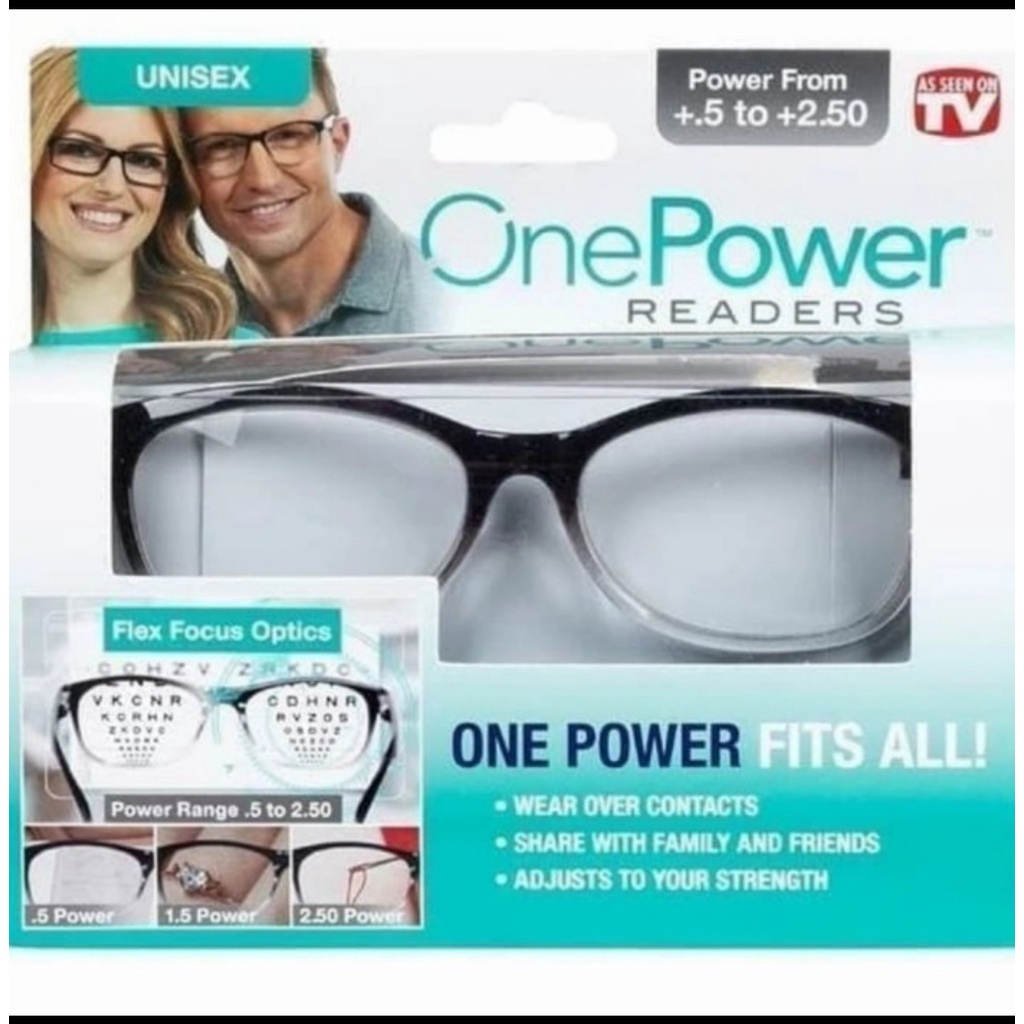 Kaca mata baca autofocus one power / kaca mata baca pria/wanita