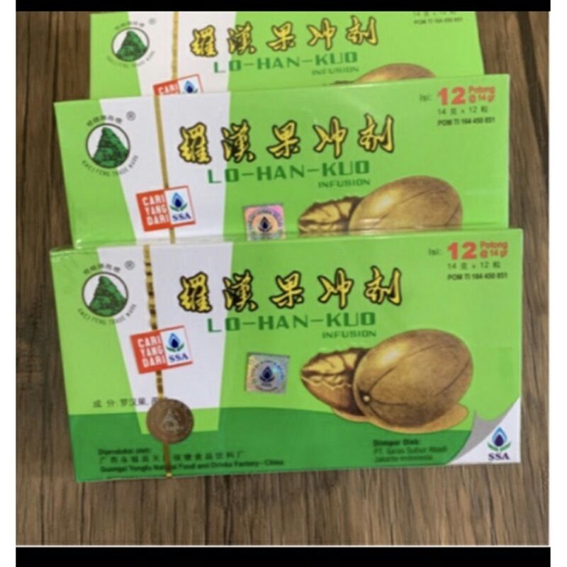 

LOHANKUO SSA LOHANKO OBAT CINA ISI 24BJ