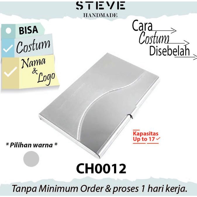 

Office & Stationery | Document Organizer | Dompet Kartu Tempat Kartu Nama Name Card Holder Ch0012 Custom | Best Seller