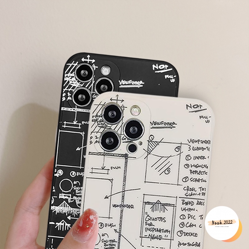 Soft Case TPU Motif Tulisan Matematika Untuk Xiaomi Poco M3 X3 PRO Redmi 9A 10 9 9T 9C Note 10S 8 9 10 PRO Plus 10 PRO MAX