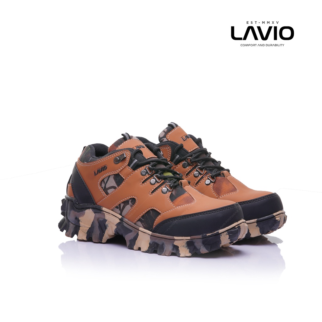 Sepatu Safety Boots Pria Ujung Besi Safty Terbaru Lavio Shortka