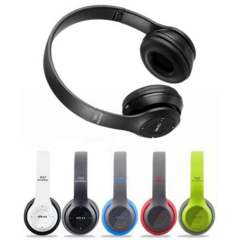 Handsfree Headset  Bando Bluetooth P47 Wireless Super Bass