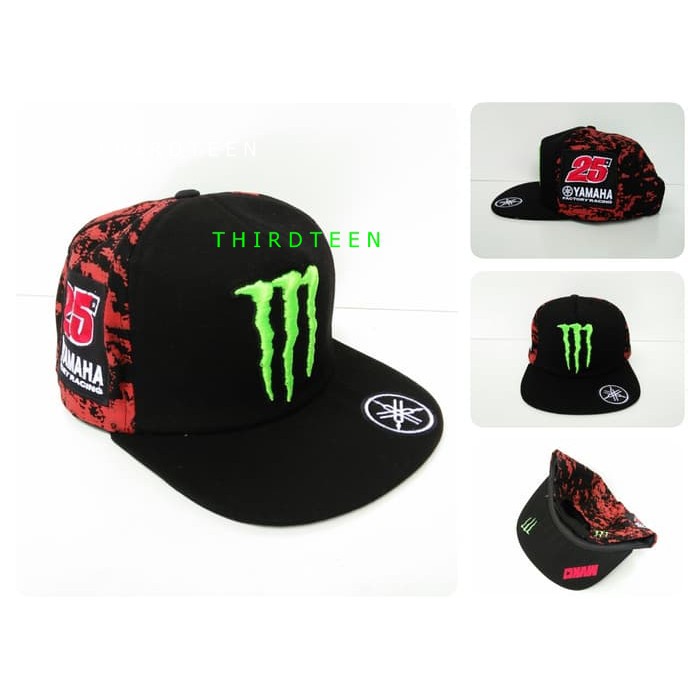 Topi Distro MotoGP ROSSI MONSTER Vinales 46 TheDoctor TP2503