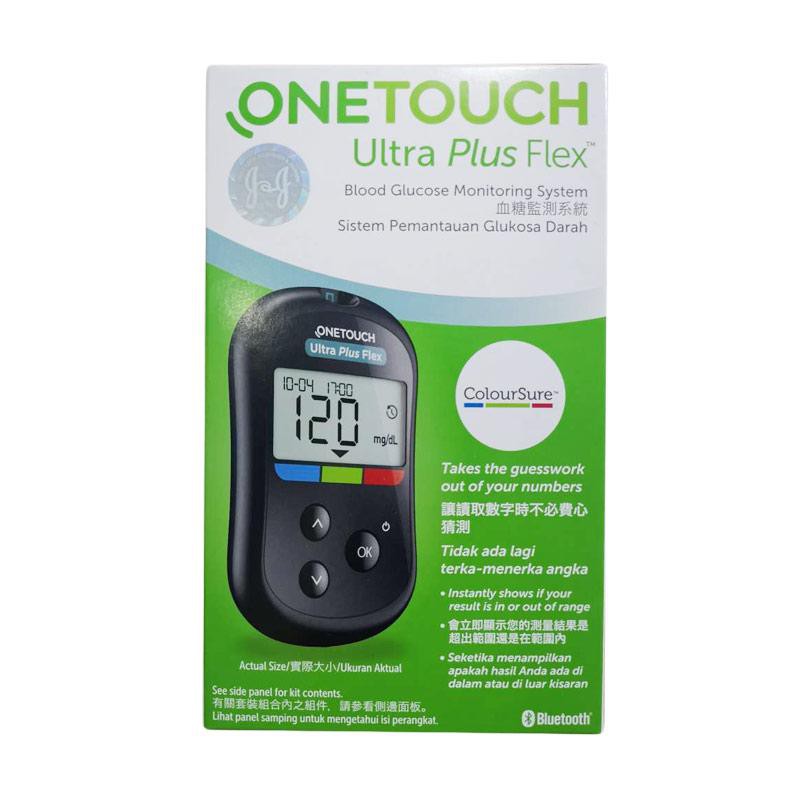 Onetouch Ultra Plus Flex SET Glukometer Alat Tes Kadar Gula Darah - AOT