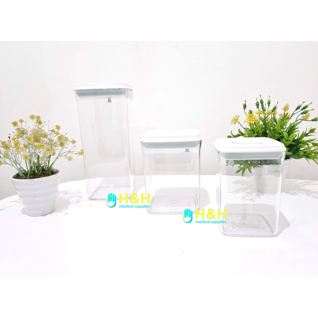 Toples Kedap Udara / Airtight Container / Toples Airtight / Toples Makanan / Toples Bening