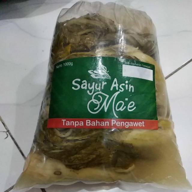 

Sayur Asin