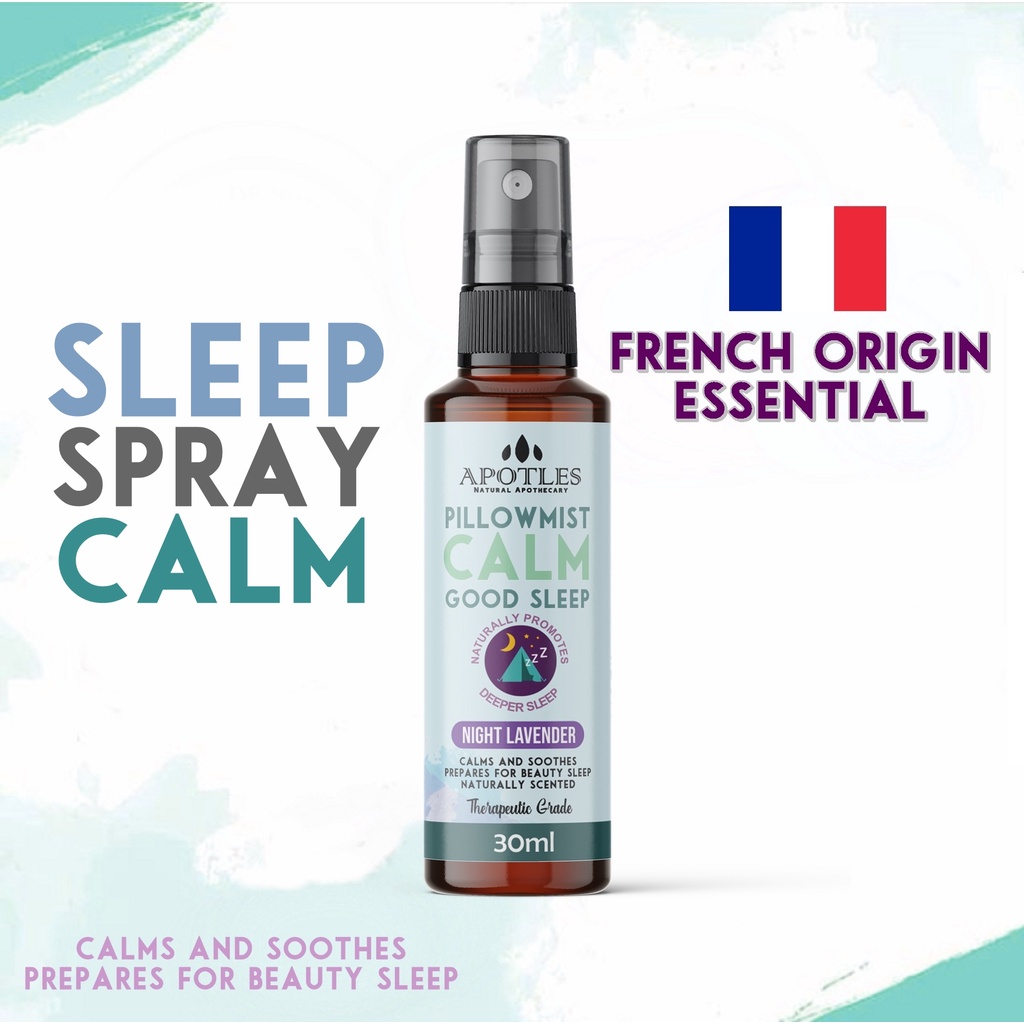 Natural Deep Sleep Aid Aromatherapy Essential Oil Spray Pillowmist Linen Spray 30ml