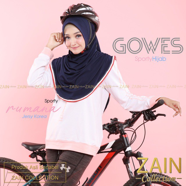 (PROMO) Jilbab Sport / Bergo Sporty Olahraga / Jilbab Instan Dewasa Best Seller