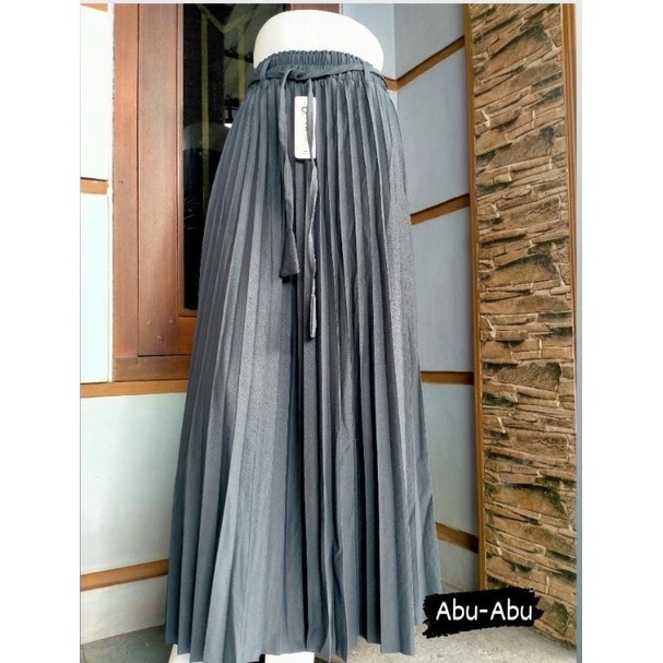 ROK PLISKET IMPORT PREMIUM/ ROK KERJA/ FLARE SKIRT/ ROK WANITA BAHAN PREMIUM/ ROK MUSLIMAH DEWASA