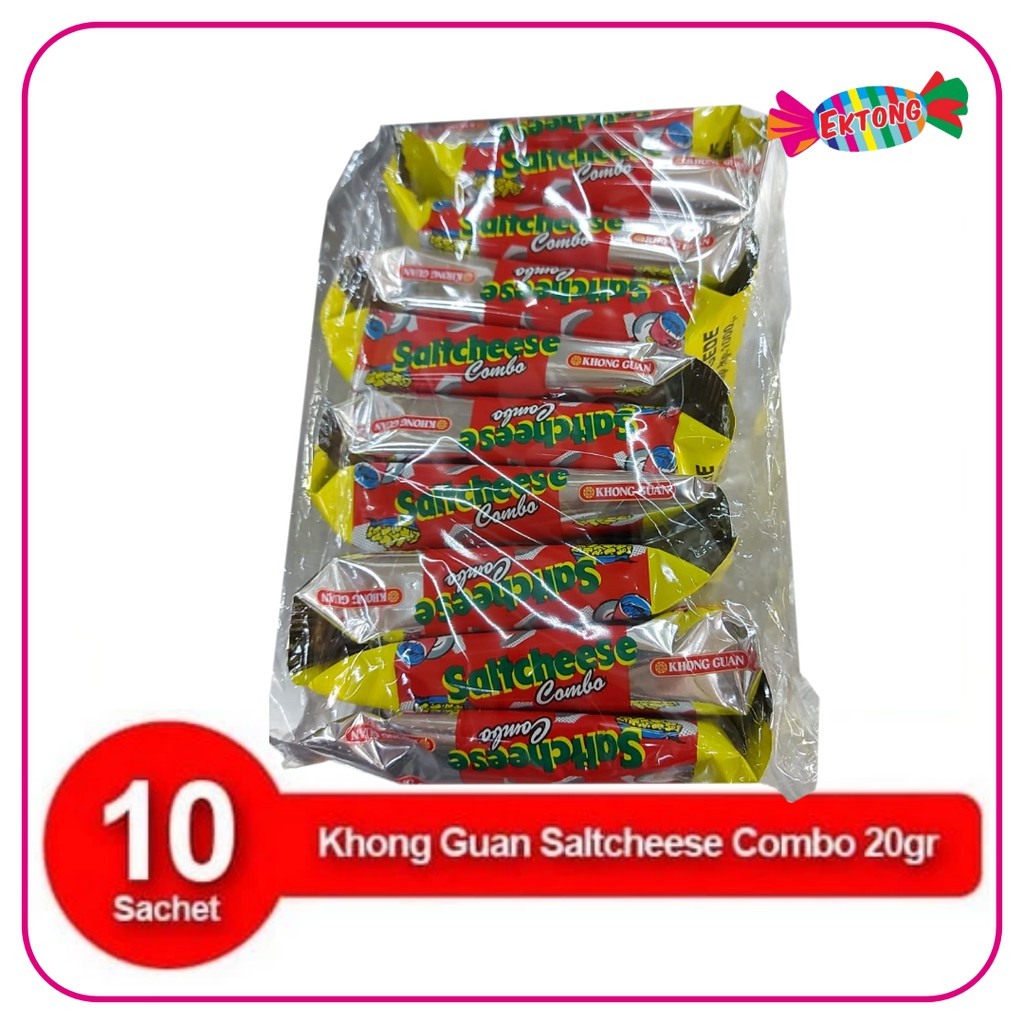 

KHONG GUAN SALTCHEESE COMBO RENCENG ISI 10 PCS X 20 GR