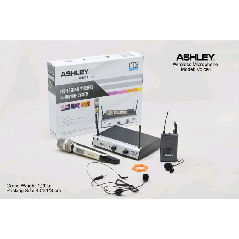 ASHLEY mic wireless Ashley voice 1 microphone wireless