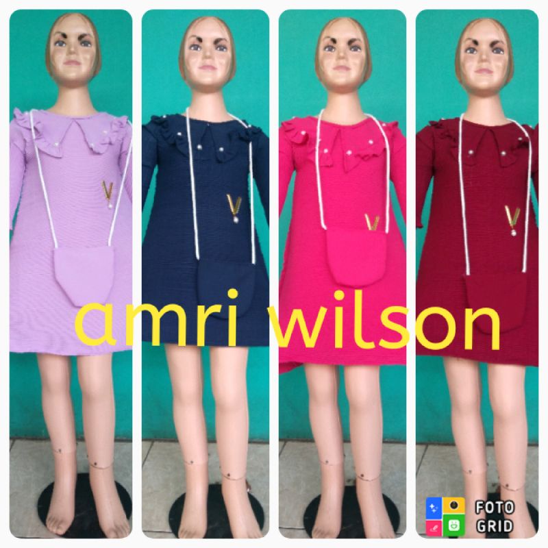 Baju turun naik anak perempuan 3-4 Tahun