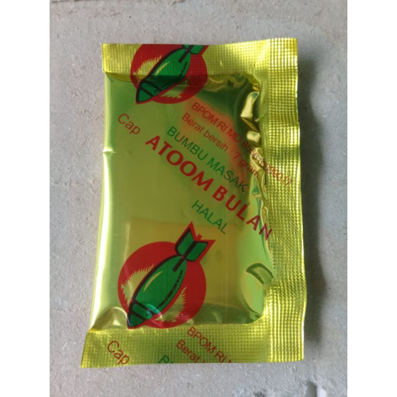 

Bumbu Masak Cap Atoom Bulan 7 gram