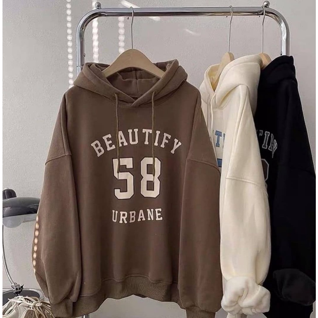 SWEATER HOODIE XXL BEAUTIFY URBANE SWEATER / SWEATER HOODIE OVERSIZE