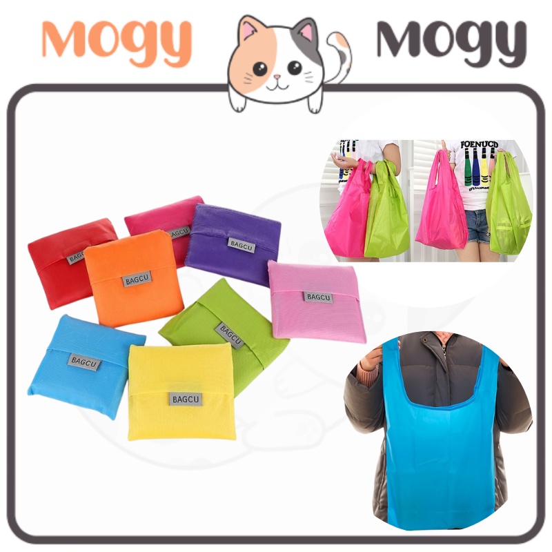 MOGYMOGY HL0073 Tas Belanja Lipat Kantong Jinjing Ramah Lingkungan Bagcu Shopping Bag