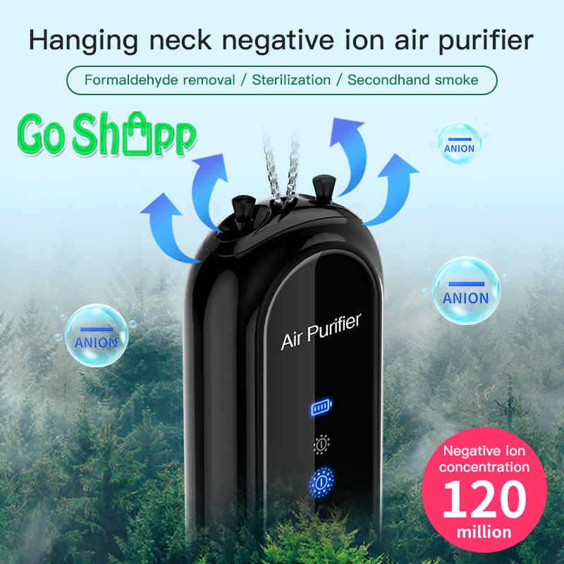 Kalung Air Purifier Portable Anak Dewasa Pembersih Udara Bakteri Virus Asap - Kalung Pembersih Udara Kesehatan [AP01]