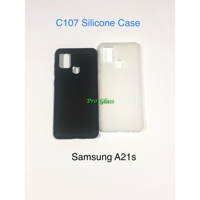 C107 Samsung A21s Colourful Ultrathin Silicone Case / Matte Thin