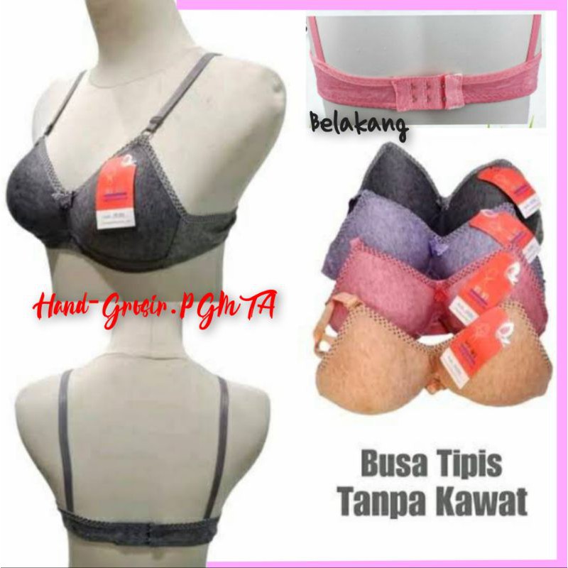 BH Bra Import Tanpa Kawat - Busa Tipis