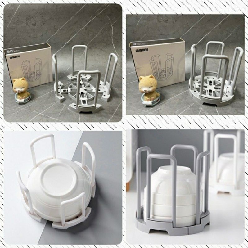 Rak Susun Mangkok Tirisan mangkok