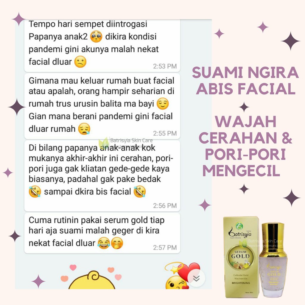 Serum Gold Batrisyia Herbal