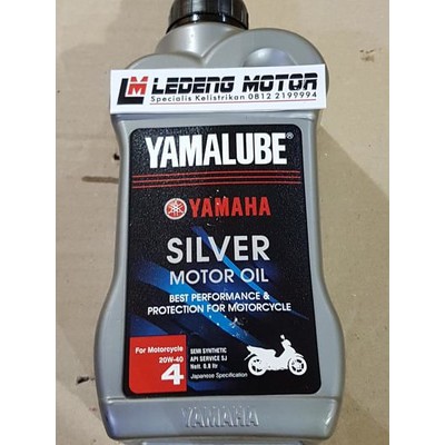 Yamalube Silver 20w40 4T Oli Mesin Motor Yamaha Bebek 800ml