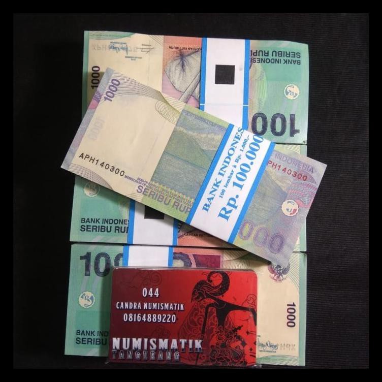 ORIGINAL Uang Kertas Indonesia 1000 Patimura