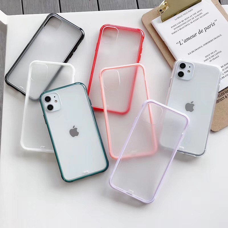 [Spot] case iPhone 11ProMax 6 7 8Plis X XR XS MAX new anti-fall matte hard shell