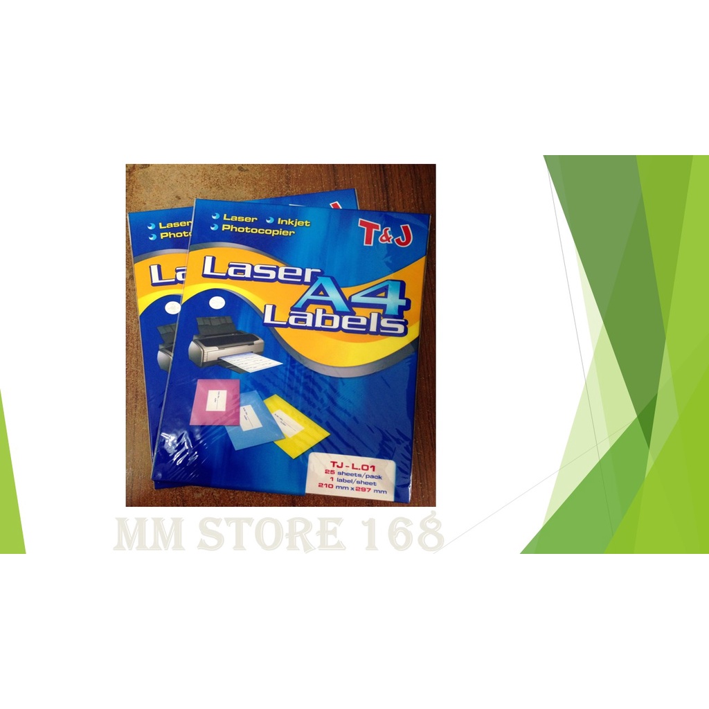 

Label HVS Ukuran A4 Merk Tom & Jerry Type Laser Label ( Isi 25 lembar )