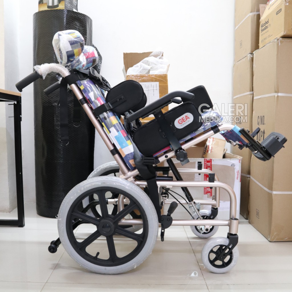 Kursi Roda Cerebral Palsy GEA FS 985 LBJ / FS985 LBJ / FS-985 LBJ - Cerebral Palsy Wheelchair / Kursi Roda CP