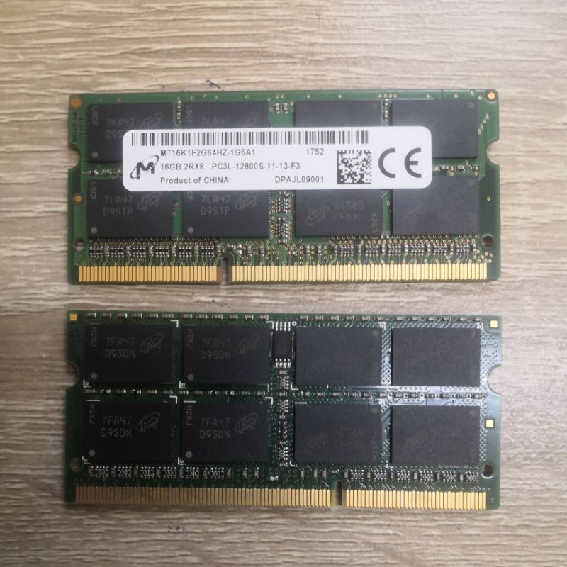 MEMORI RAM 16GB 2Rx8 PC3L-12800s