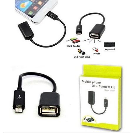 ITSTORE OTG MINI PERSEGI MICRO USB NON KABEL  konektor MURAH ZBOX REMAX FOR HANDPHONE HP