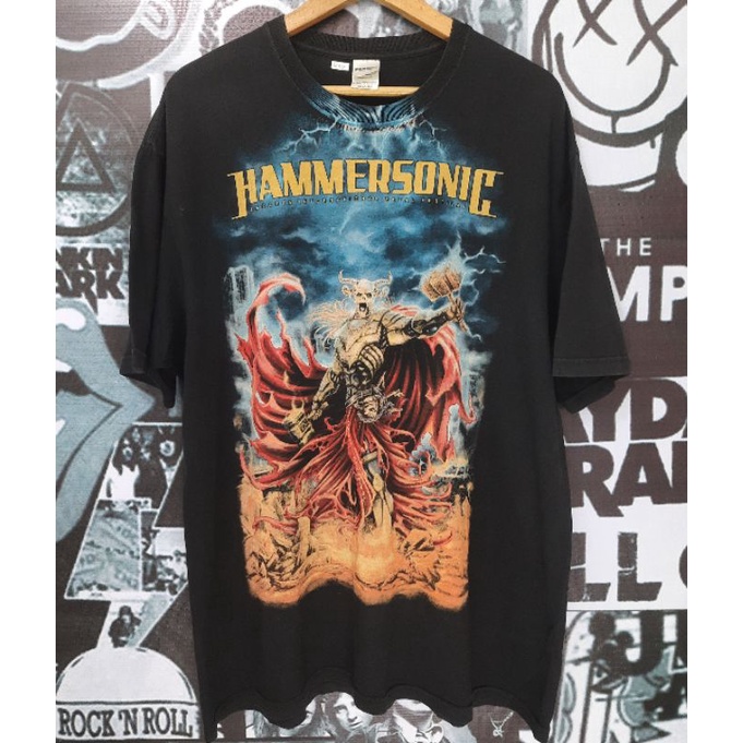 kaos baju tshirt band musik HAMMERSONIC 2015 official merch