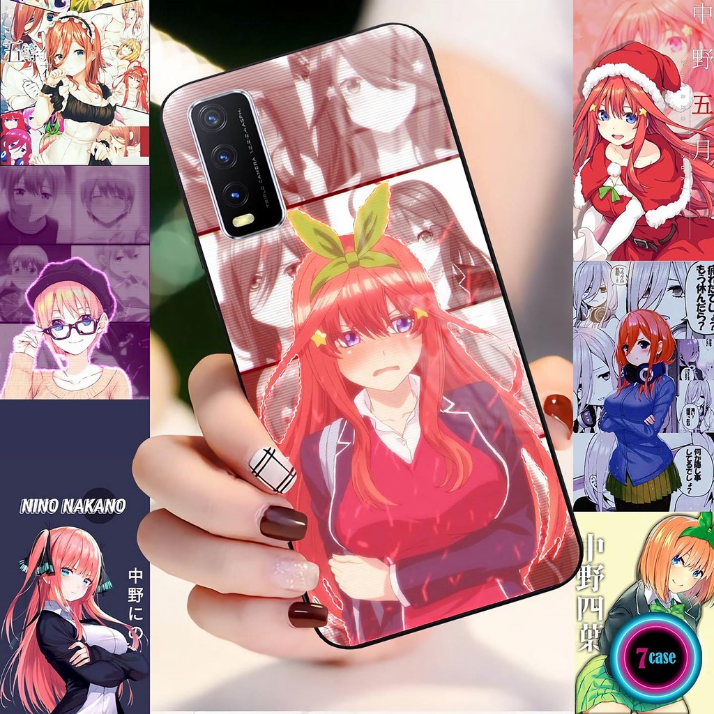 Case Kilau Glossy Vivo Y12S Y20 Y20i Y20S Y20T | Casing Hp Kilau Motif Anime Girl Nakano
