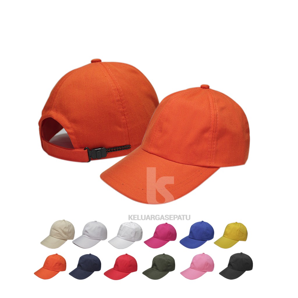 Topi baseball anak polos grosir murah