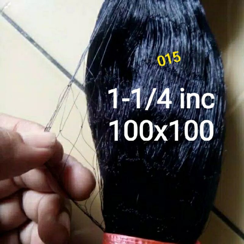 JARING BURUNG EMPRIT 1-1/4 INCHI 100X100 3METER X 100 YARD BURUNG CIBLEK EMPRIT PRENJAK KOLIBRI