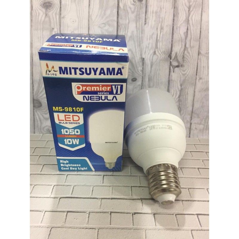 Lampu Bohlam LED 10W MS-9810F Premier Series NEBULA MITSUYAMA