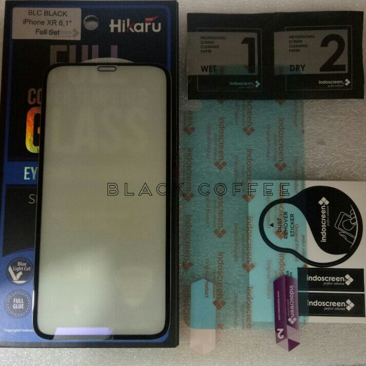 BLUE-RAY HIKARU Tempered Glass IPHONE XR EYE PROTECTION