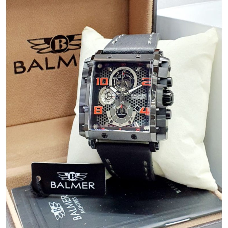 JAM TANGAN BALMER 8130 CHRONO KULIT ORIGINAL