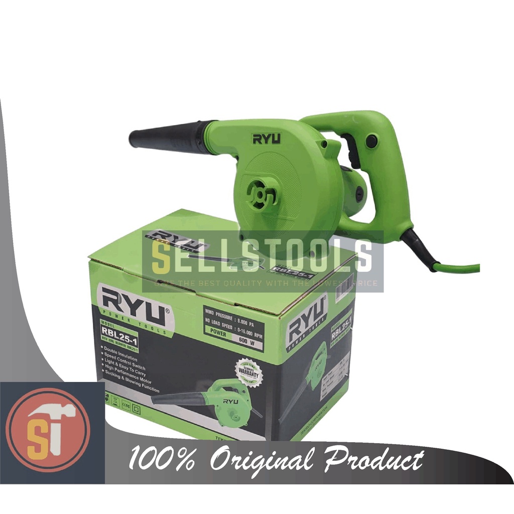 RYU Hand Blower Tangan RYU TEKIRO RBL 25-1 Vacum Cleaner Peniup Debu