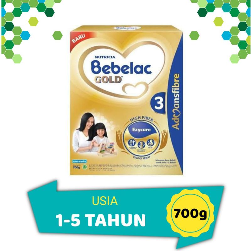 bebelac Gold susu formula 1-3 tahun 700gr